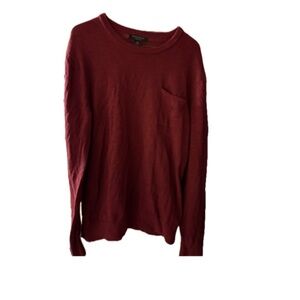 Banana Republic Deep Red Long Sleeve Sweater